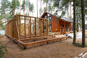 Элегантный банный комплекс с террасой 