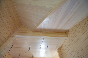 внутренняя отделка ангарской сосной