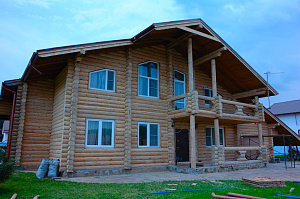 дом до покраски