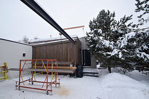 обшивка дома планкеном