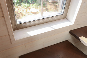 Комплексная отделка дома имитацией бруса 