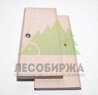 Вагонка из ангарской сосны штиль сорт АВ (В) 145x15x4000