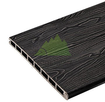 Ступень пустотелая ДПК TalverWood 3D 310х25х4000, черная