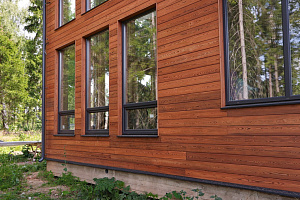 Петергоффские аллеи требуют статуса: как термолиственница преобразила каркасный дом в элитном посёлке