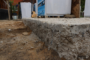 Идеальный фундамент для будущего дома в Рощинских дачах: реконструкция от Лесобиржа-Спб