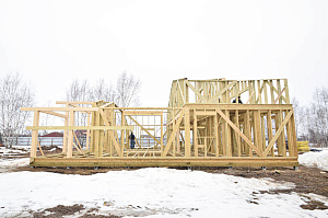 Дом каркасный