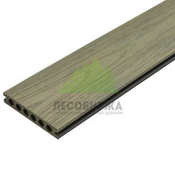 Доска террасная пустотелая CM Decking REVERSE (Антик/Лайт Грэй) 3000х138х23 мм