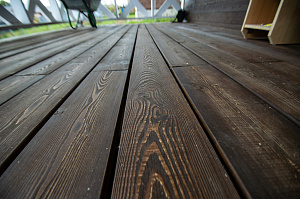 палубная доска с патиной