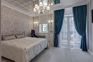 белая спальня в классическом стиле