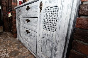 брашированная мебель 11