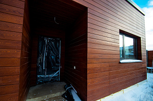 отделка гаража планкеном