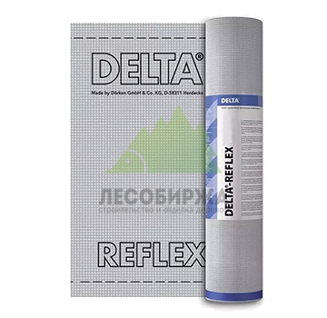 Пароизоляционная плёнка DELTA REFLEX 50м х 1.5 м