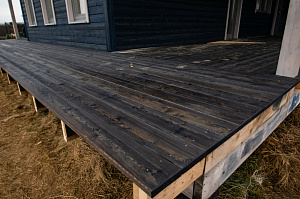 патинированная терраса