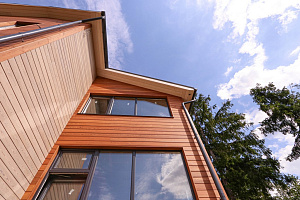 Петергоффские аллеи требуют статуса: как термолиственница преобразила каркасный дом в элитном посёлке