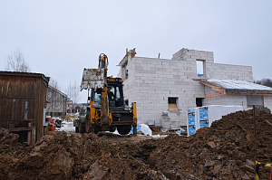 строительство дома из блоков