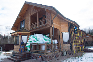 демонтаж фасада дома