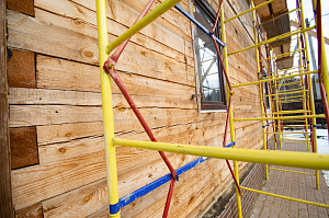 демонтаж вентилируемого фасада