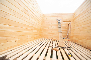 брусовая баня цена