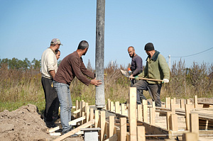 Надежный фундамент для жилого дома в Елагино: основа долговечности от Лесобиржи-СПб