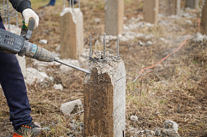 Надежный свайно-ростверковый фундамент в Павловском ручье под ключ