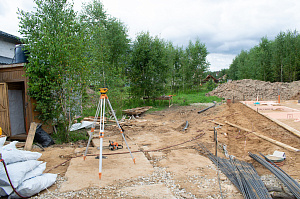 начало строительства дома