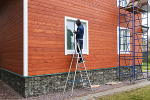 От разрушения к идеалу: как мы восстановили дом из профилированного бруса, создав вентилируемый фасад с защитой от влаги и гниения