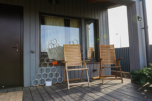 отделка дома планкеном