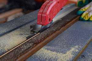 распил планкена на объекте