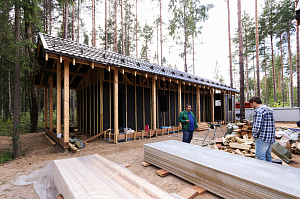 Элегантный банный комплекс с террасой 