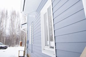 Дом обшитый сайдингом