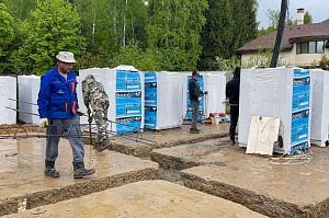 Надёжный фундамент в Старой Ладоге: усиление буронабивными сваями