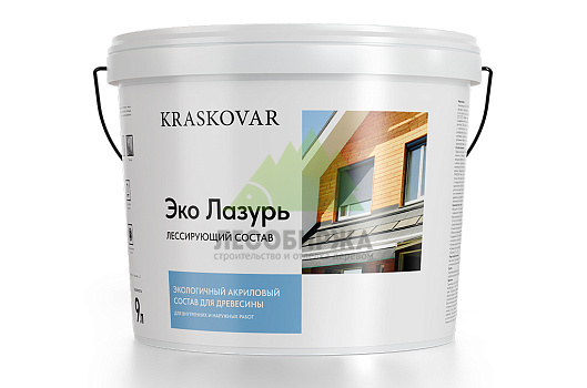 Пропитка для древесины KRASKOVAR «Эко Лазурь»