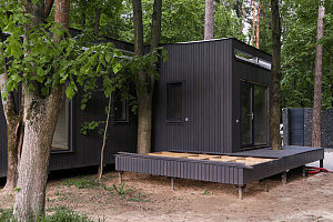 Гостевой дом в Янино: Идеальное слияние с лесным ландшафтом