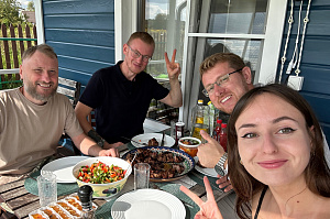 Кикино: перешлифовка и перекраска фасада системой Renner с ресурсом до 10 лет