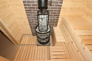 Элегантный банный комплекс с террасой 