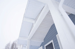 Дом обшитый сайдингом