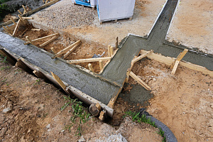 Идеальный фундамент для будущего дома в Рощинских дачах: реконструкция от Лесобиржа-Спб