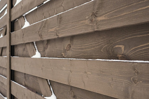 как монтировать забор 5