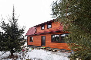 отделка планкеном фасада