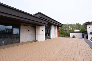 Терраса из ДПК NATUR СM Scandinavia на "Дубровке"