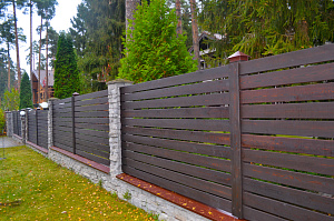 забор деревянный 1