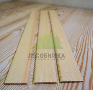 Накладка из сосны гладкая сорт Экстра 50x3000
