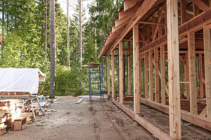 Элегантный банный комплекс с террасой 