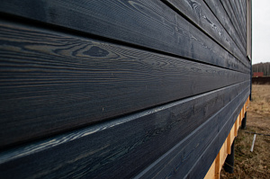 скошенный планкен из лиственницы