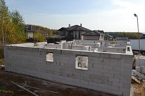 дом из газоблока