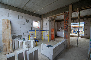 строительство дома из газобетона