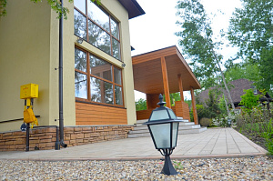 отделка фасада планкеном