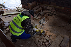 фасад из планкена 5