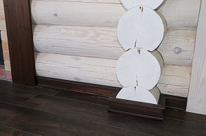 Баня мечты в Бобровом: комплексная отделка и покраска сруба