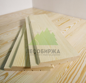 Тонкопильный финский сайдинг из хвои UYV сорт АВ 190x20x2000